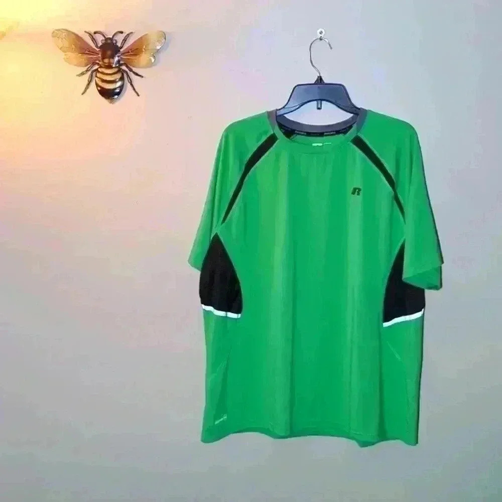 Russel athletic, size XL, Green and black
